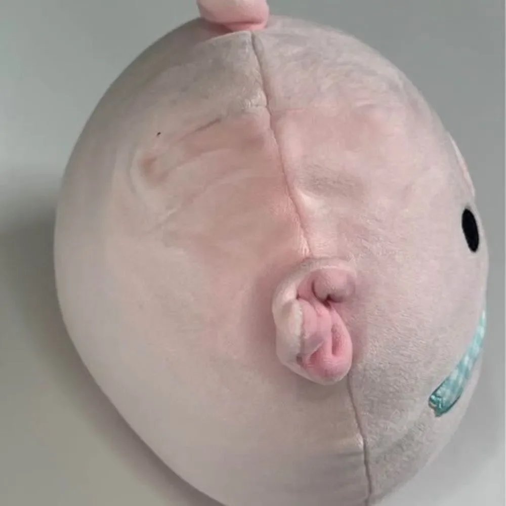 Squishmallows Peter the Pig with Blue Bandana